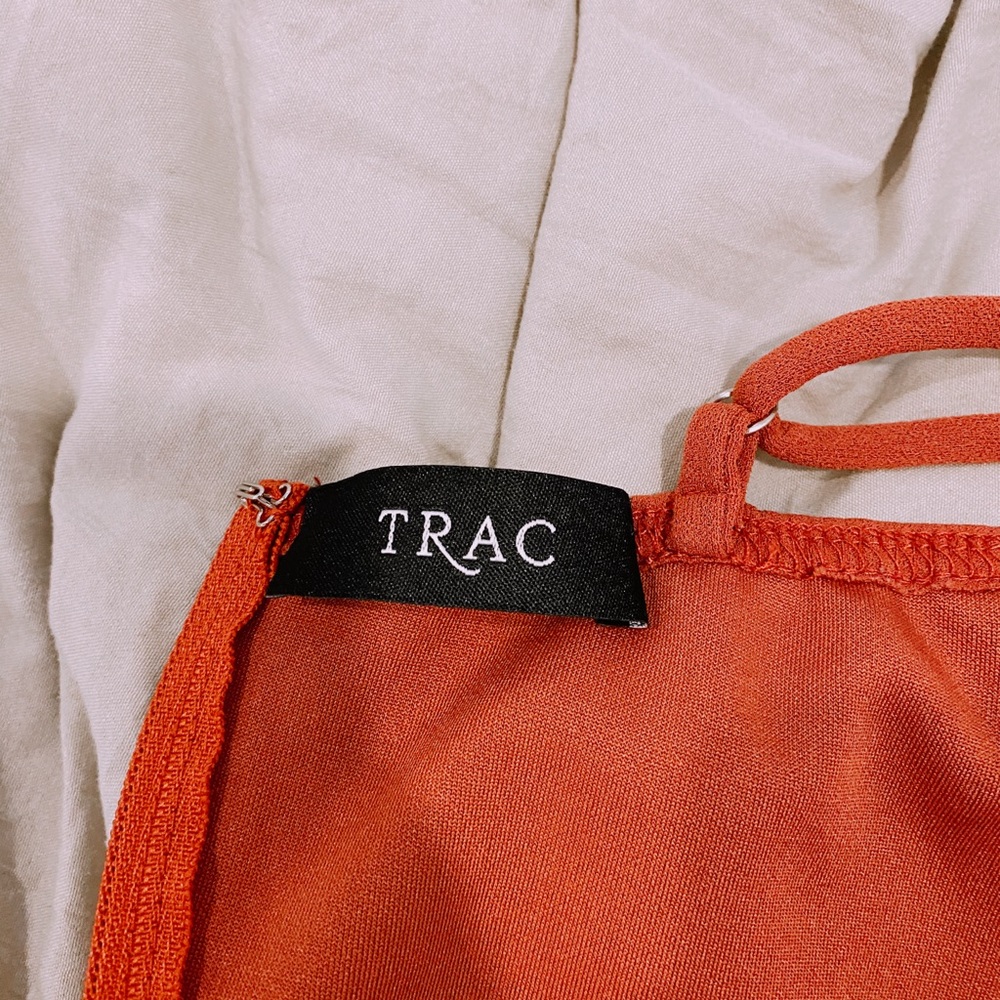 Cute faded orange dress!